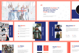 Academia Education Powerpoint: Modern Presentation Design