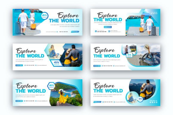 Create a Stunning Holiday Travel Agency Facebook Cover