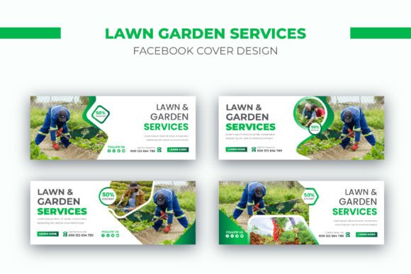 Elevate Your Brand with a Professional Lawn Garden Services Facebook Cover