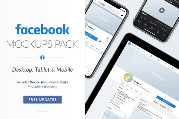 Facebook Social Media Mockups Pack: Perfect Your Pages