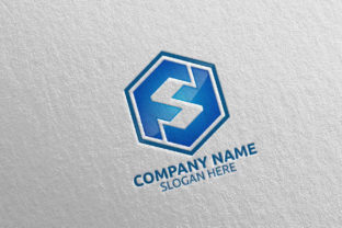 Letter S, F, FS Logo Design 7: A Versatile Vector Template