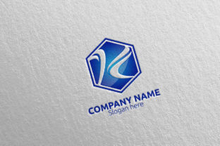 Modern Letter K Logo Design for Financial & Digital Brands