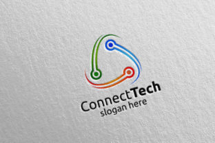 Modern Tech Branding with Electronic 3 Font