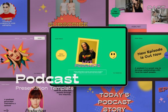 PODCAST Keynote Template: Elevate Your Next Presentation
