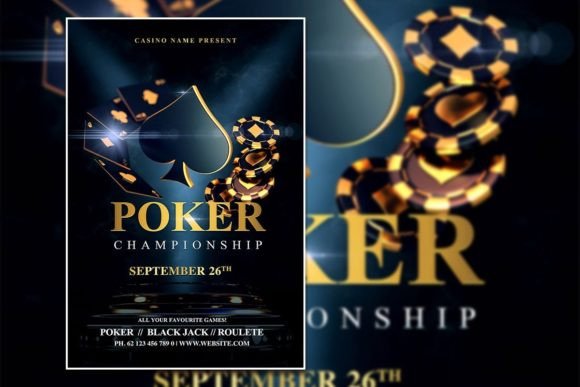 Poker Championship Flyer or Poster
